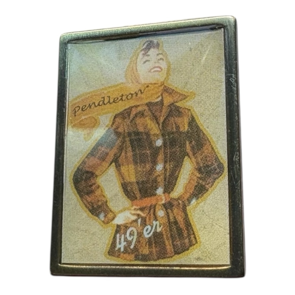 Pendleton 49r’s Vintage 60th Anniversary Commemorative Collectors Lapel Pin JB5